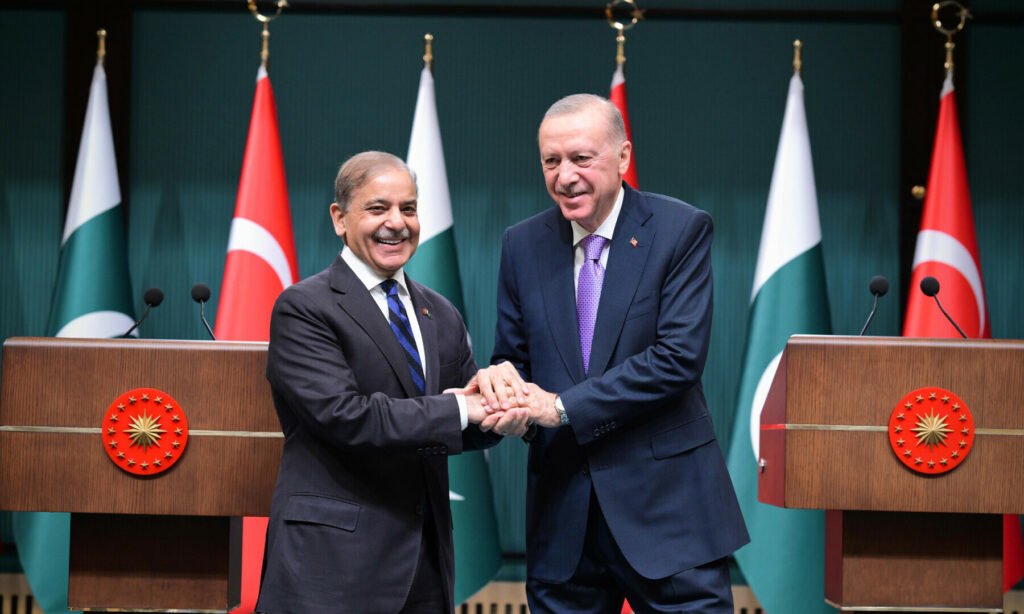 Shehbaz Sharif and Erdogan Discuss Regional Peace and Cooperation in Antalya